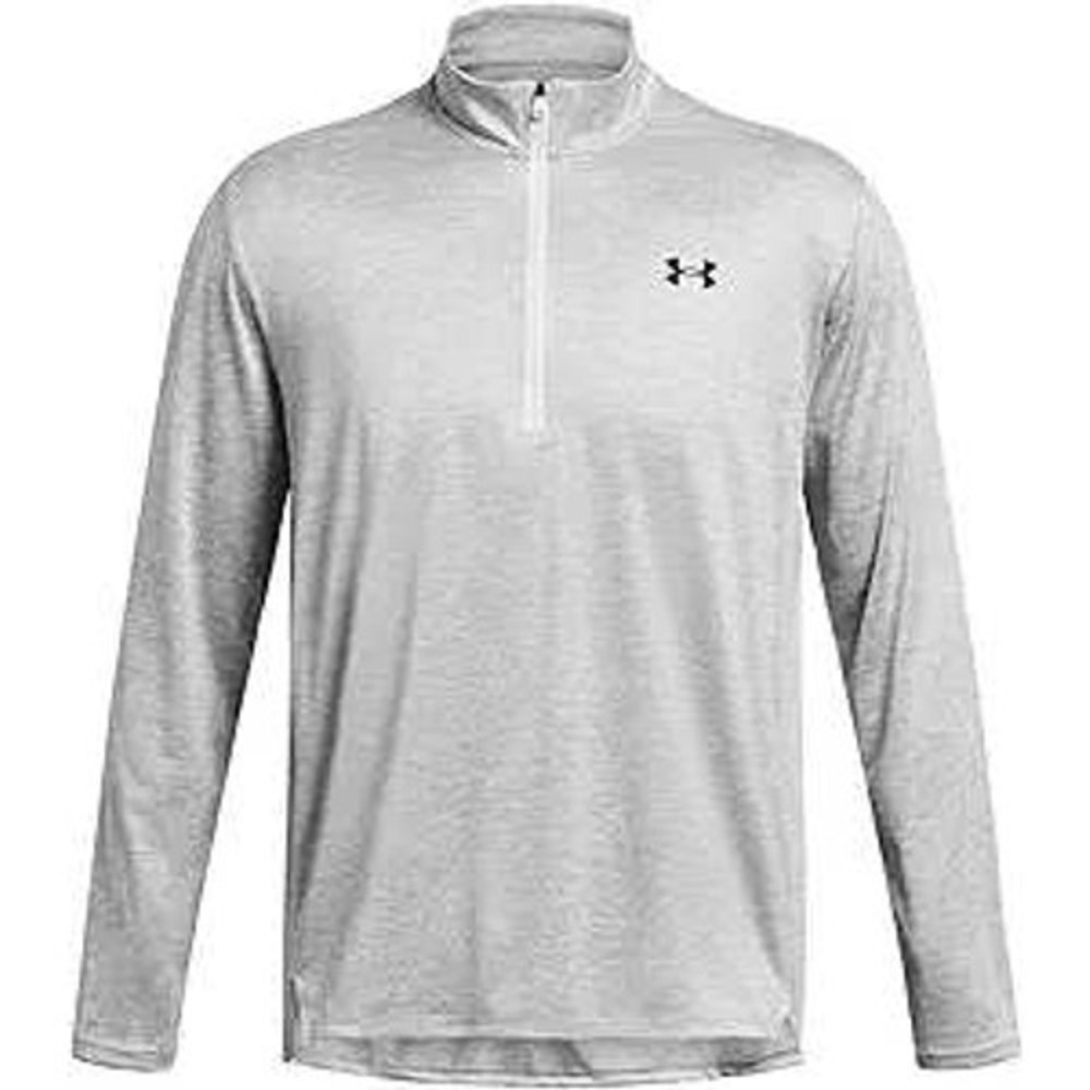 Under Armour UA Tech Vent 1/2 Zip Men's Small Grey Pullover Long Sleeve 1382184